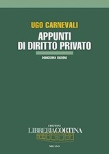 Appunti diritto privato von - di,