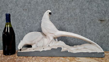 Coppia Di Fagiani Dorati In