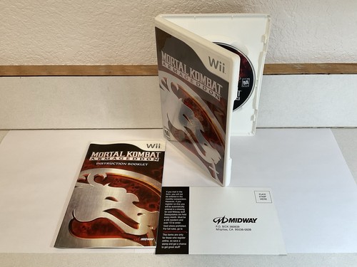 Nintendo wii mortal kombat - nintendo,