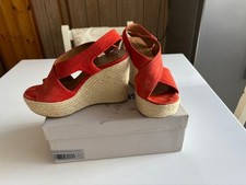 SCARPE DONNA SANDALI ESPADRILLAS CON ZEPPA ALTA
