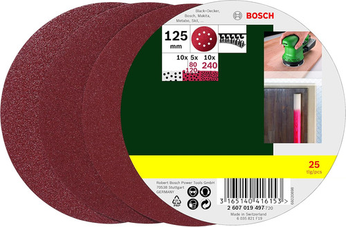 2607019497 fogli abrasivi - 2607019497, 25