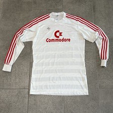Maglia da trasferta Bayern Monaco 1984 85 86 Adidas maglia calcio Commodore L