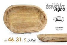 CENTRO TAVOLA VASSOIO LEGNO