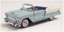 Franklin come nuova scala 1/43 B11KE18 - 1955 Chevrolet Bel Air - blu/bianco