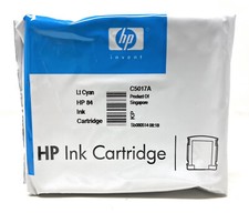 HP C5017A HP 84 CARTUCCIA ORIGINALE LIGHT CIANO DESIGNJET 10/20/50/120 [NO BOX]