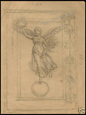 DISEGNO ORIGINALE MATITA 1900