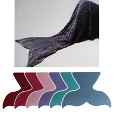 Coperta Coda Sirena Pesce Pile