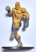 Street Fighter Modellino Plastica Capcom DeAgostini Altaya_ SAGAT (altezza 4,70")