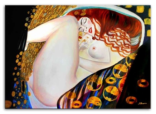 Gustav klimt danae - klimt-danae, 70x50cm