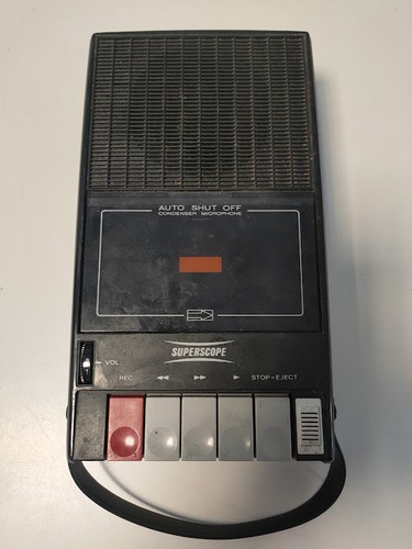 Registratore cassette - registratore, a