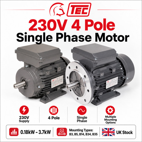 Motore elettrico monofase - ,