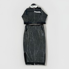 Tuta uomo fubu nero grigio - tuta,