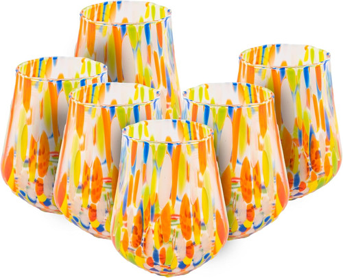 Bicchieri murano set - bicchieri,