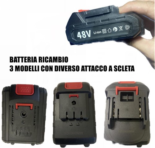 Batteria ricambio motosega - batteria, 48v