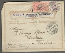 STORIA POSTALE - Italia 1924