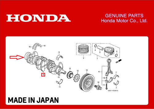 Honda originale albero civic - originale,