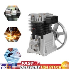 Testa Pompa Compressore Aria 3HP Alluminio 2.2KW 1.0mpa 2 Cilindri 1 Stadio 250L/66Gal