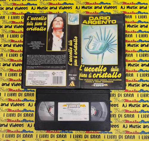 Vhs film uccello - dalle, piume
