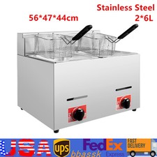 Friggitrice a gas da banco con