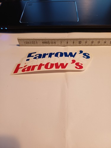 Adesivo vintage farrow - vintage, farrow's
