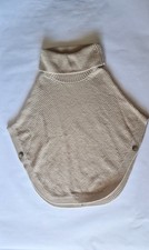 Mantella poncho in lana donna