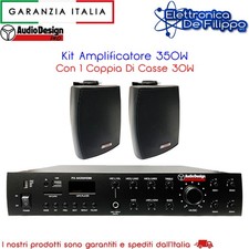 Kit amplificatore 350w con - amplificatore,