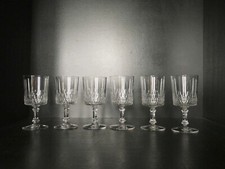 Lot 6 verres à EAU cristal