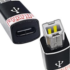 Adattatore MIDI USB C a USB B