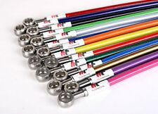 Kit 4 Tubi Freno Aeronautici treccia Ford Fiesta Mk7 ST 1.6 Turbo 182 2008-