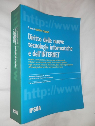 Diritto delle nuove tecnologie - diritto,