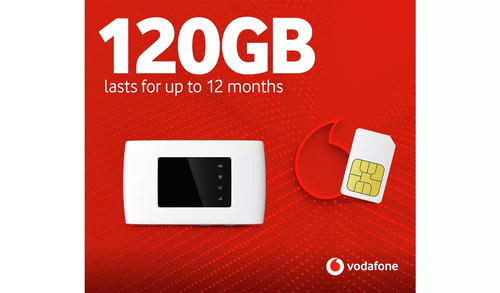 Vodafone 120gb mobile - 4g,