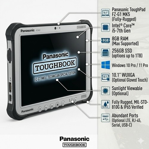 Panasonic toughpad mk5 - toughpad, |