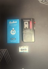 registratore microcassette Panasonic- Walkman Con Cassette