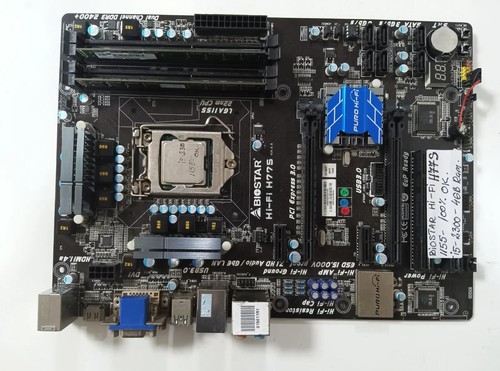 Placa base biostar h77s - placa,