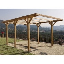 Carport Pergola in Legno 3x5