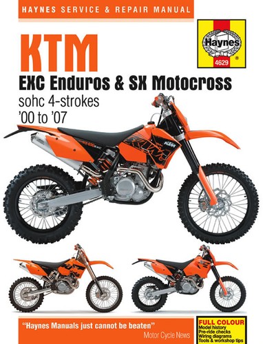 Haynes manual 4629 for ktm - 4629,