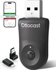 Nuovo 2025 Ottocast Mini Flow Adattatore CarPlay wireless & Android Auto, Dongle