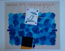 Concetto pozzati serigrafia - pozzati,