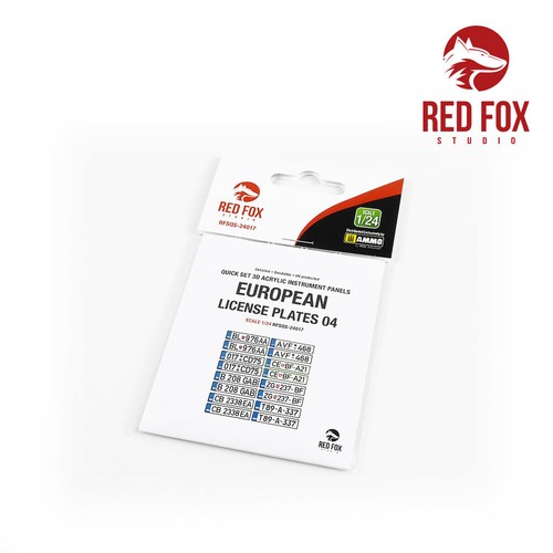 Red fox studio rfsqs 24017 - red,