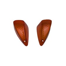 Kawasaki - GPZ900R - Paire de cabochons de phare latéral avant - Finition complè