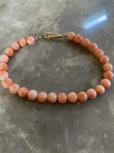 Bracciale vintage corallo - bracciale,