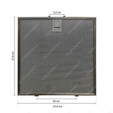 Filtro metallico alluminio