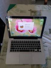 Computer MacBook Pro High Sierra versione 10.13.6 schermo da 13 pollici. 