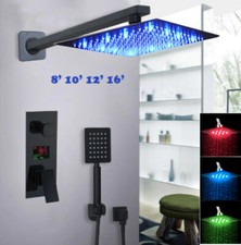 Soffione doccia quadrato - , led