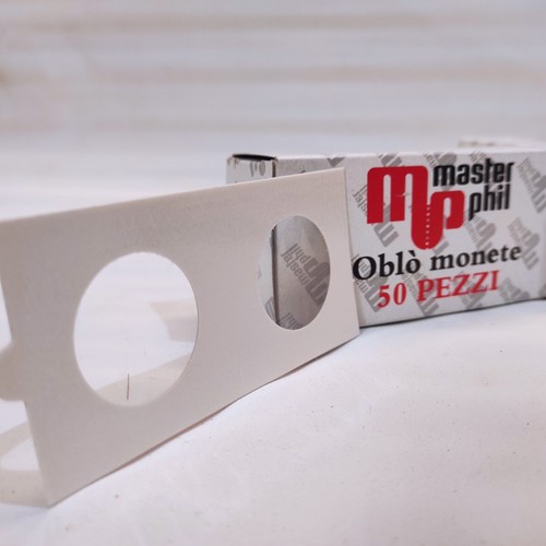 Oblò cartoncino per monete - in,