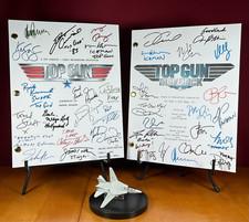 Top Gun & Top Gun: Maverick Scripts Firmato - Ristampe Autografe - Tom Cruise