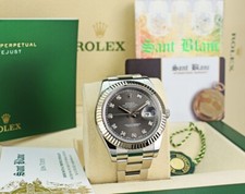 ROLEX Uomo 41mm Oro Bianco e