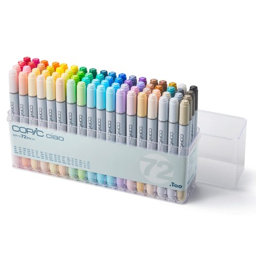 Copic sketch marker colori - copic, 72