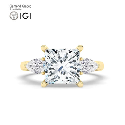 Anello principessa diamante - principessa,