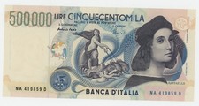 Banconota Italia 500000 lire